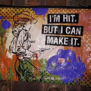 Tote for makeup, hairties, school supplies, crafts.